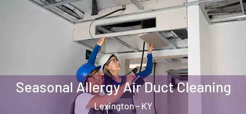 Seasonal Allergy Air Duct Cleaning Lexington - KY