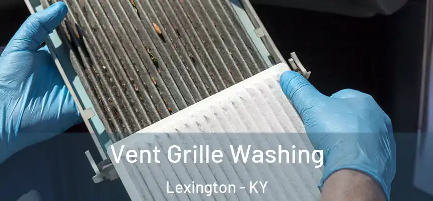 Vent Grille Washing Lexington - KY